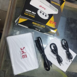 SKE POE 432P All in One Router UPS 10400Mah Update Edition 5V 9V 12V & PoE Support 15/24V